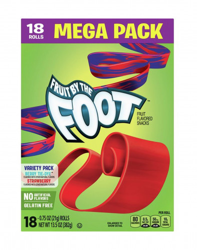 detail Fruit by the Foot MEGA PACK 18 Rolls 382 g