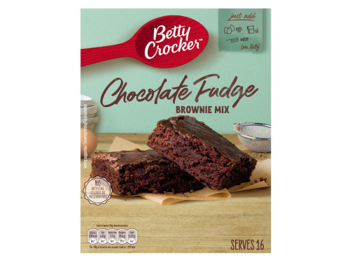 detail Betty Crocker chocolate fudge brownie mix 415 g