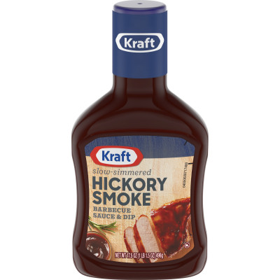 Kraft Hickory Smoke BBQ Sauce & Dip 496 g