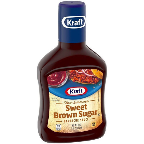 detail Kraft Sweet Brown Sugar BBQ Sauce 510 g