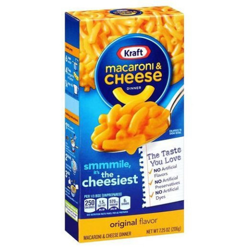 detail Kraft Mac & Cheese Dinner 204 g