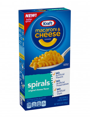 Kraft Macaroni & Cheese Spirals 156 g