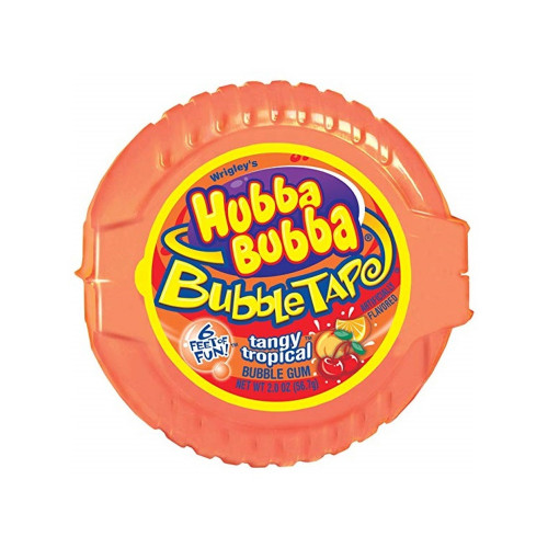 detail Hubba Bubba Tangy Tropical Tape 56,7 g