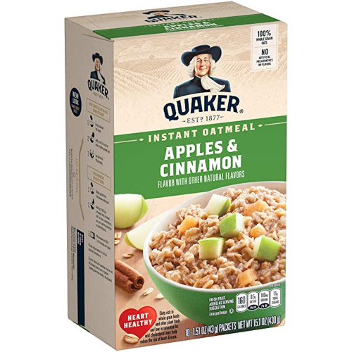 detail Quaker Oats Apples & Cinnamon 430 g