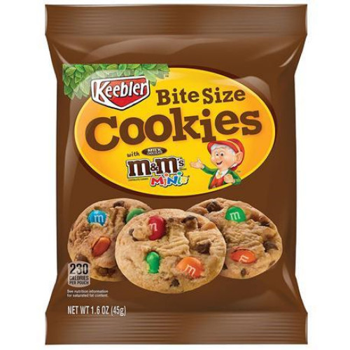 detail m&m's Bite Size Cookies 45 g
