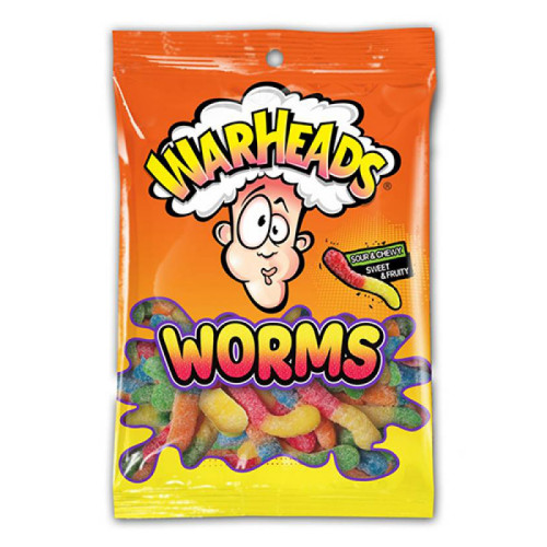 detail Warheads Worms 142 g