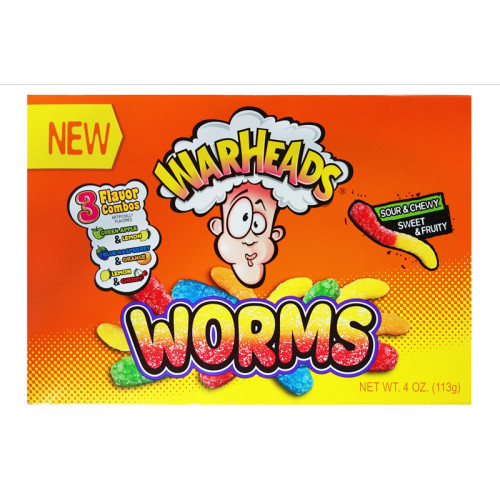 detail Warheads Worms 113 g