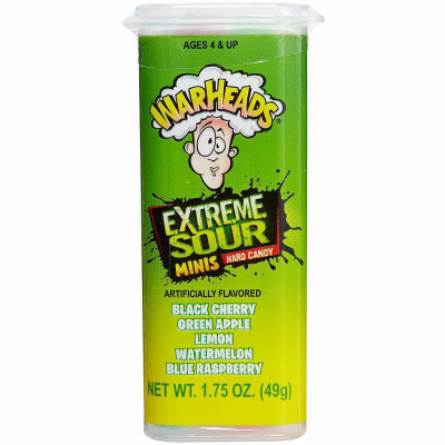 Warheads Extreme Sour Minis 49 g