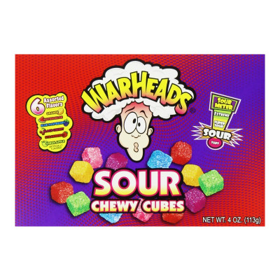 Warheads Chewy Cubes 113 g
