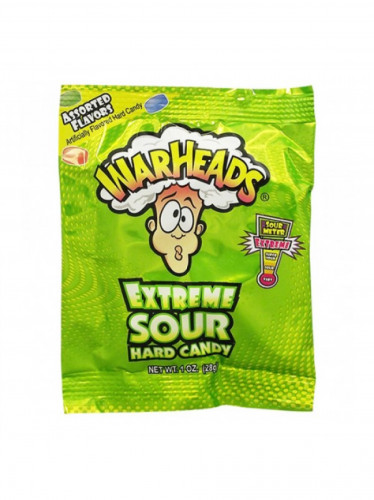 detail Warheads Extreme Sour Hard Candy 28 g