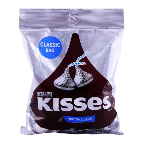 detail Hersheys Kisses Milk Chocolate 150 g