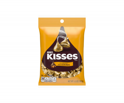 detail Hersheys Kisses Almonds 150 g
