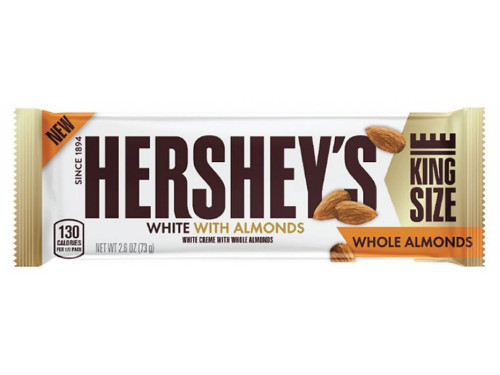 detail Hershey´s Whole Almonds White Chocolate 73 g