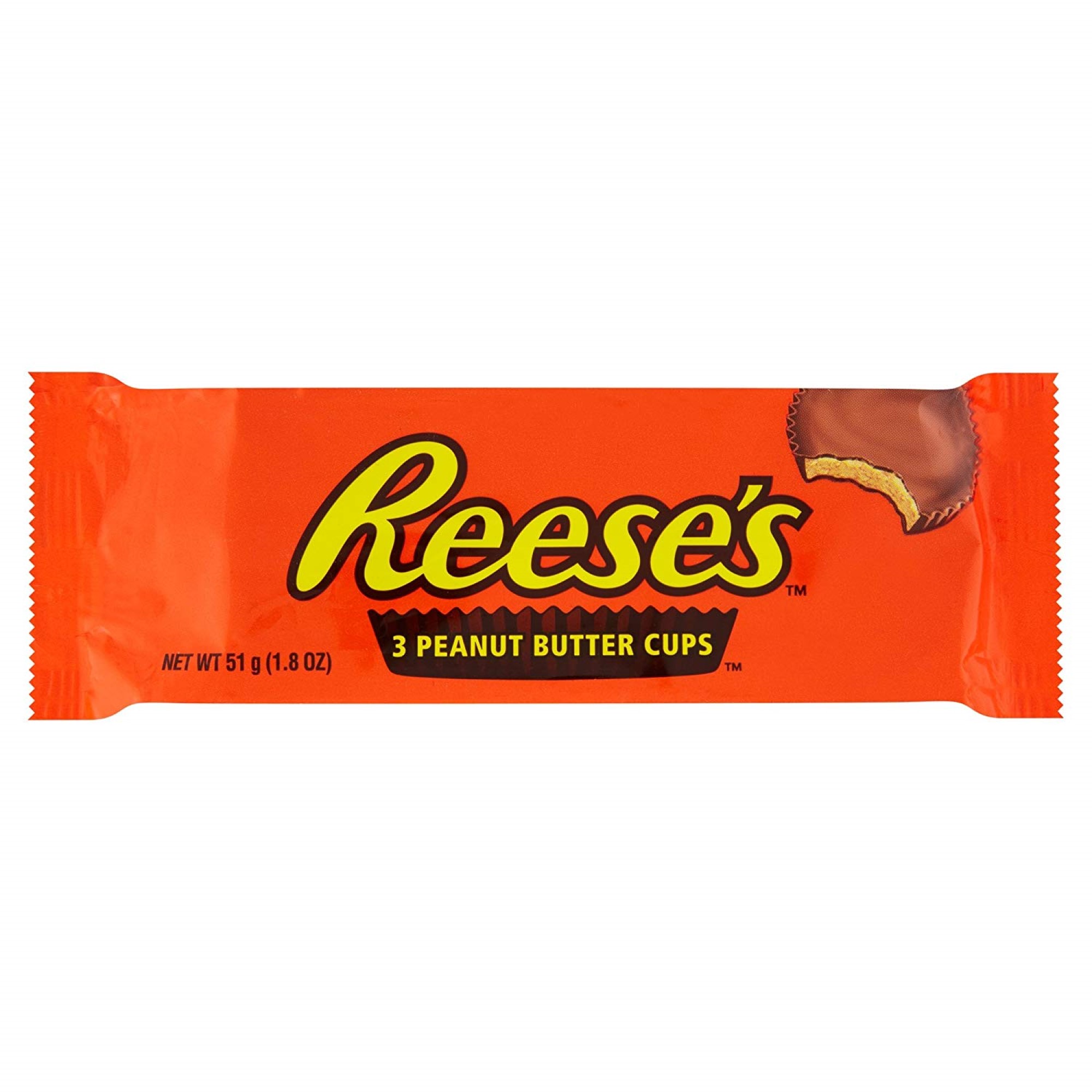 Reeses 3 Peanut Butter Cups 51 g Candy Store