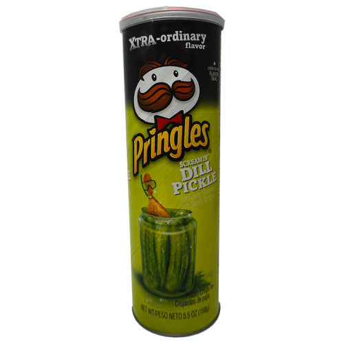 detail Pringles Dill Pickle 158 g