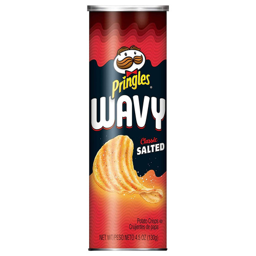 detail Pringles Wavy Classic Salted 130 g