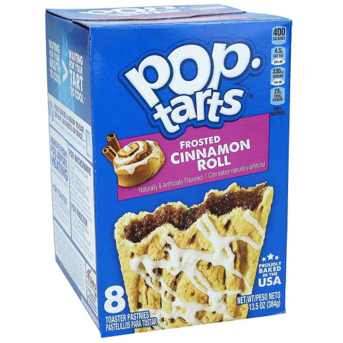 detail Pop Tarts Frosted Cinnamon Roll 384 g