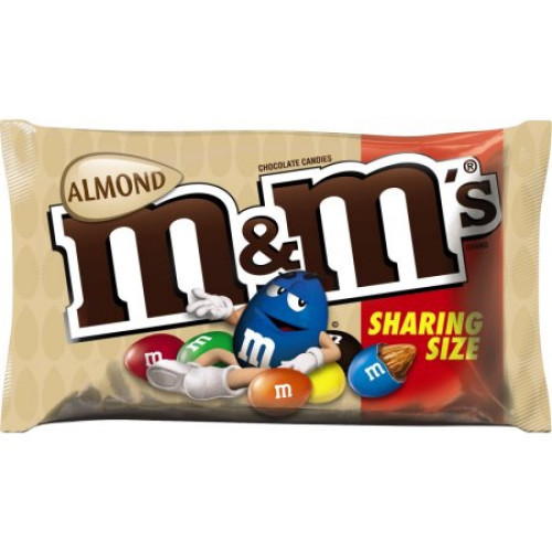 detail M&M's Almond Sharing Size 80,2 g