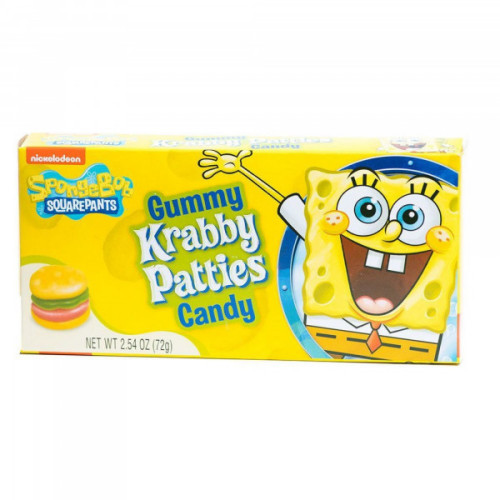 detail Sponge Bob Gummy Krabby 72 g