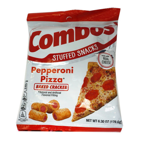detail Combos Pepperoni Pizza Baked cracker 178,6 g