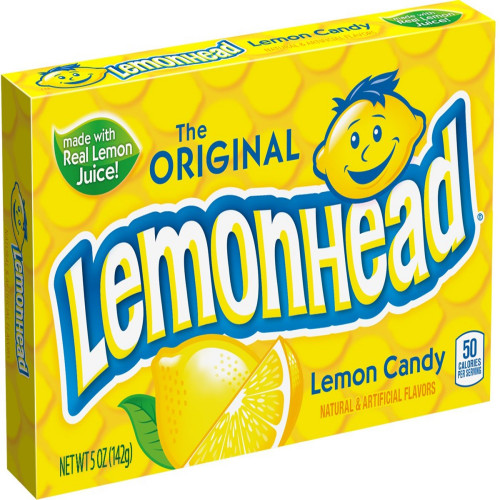 detail Lemonhead Original Lemon Candy 142 g