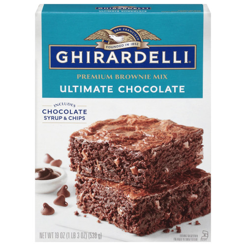 detail Ghirardelli Ultimate Chocolate Brownie Mix 538 g
