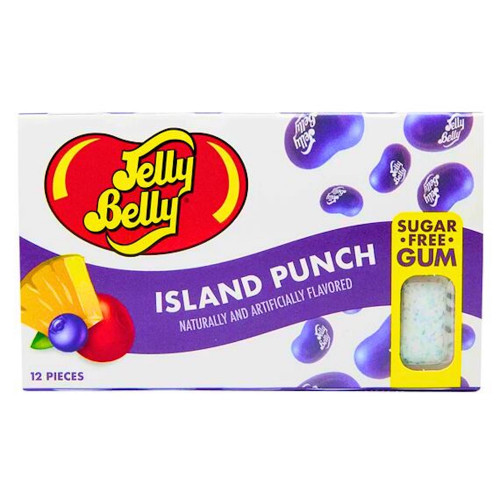 detail Jelly Belly Island Punch Sugar Free Gum 15 g