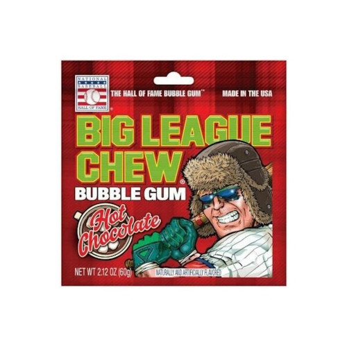 detail Big League Hot Chocolate Bubble Gum 60 g