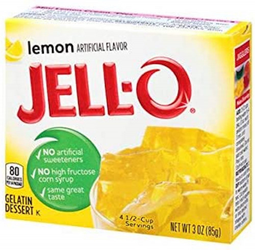 detail Jell-O Lemon 85 g