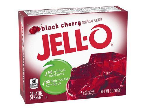 detail Jell-O Black Cherry 85 g