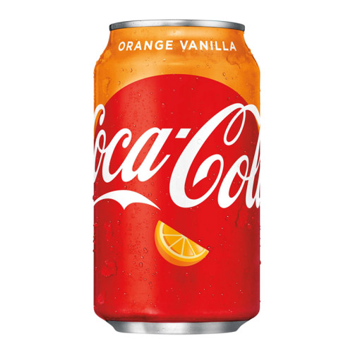 detail Coca Cola Orange Vanilla 355 ml