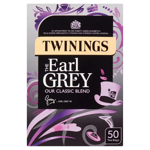 detail Twinngs Earl Grey 50 Tea Bags 125 g