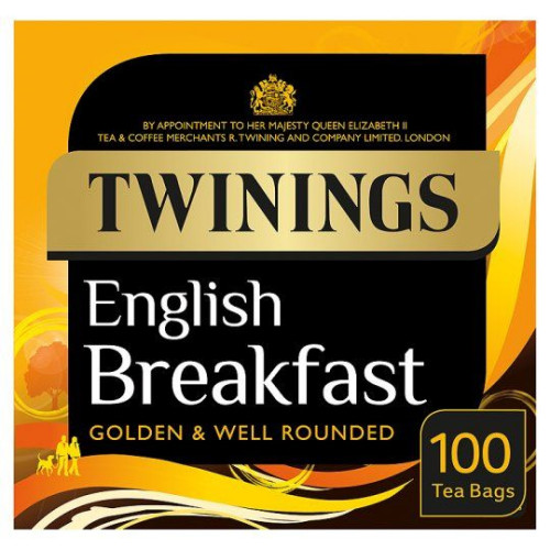 detail Twinings English Breakfast 100 Tea Bags 250 g