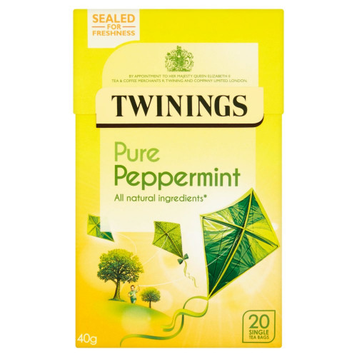 detail Twinings Peppermint Tea 20 Tea Bags 40 g