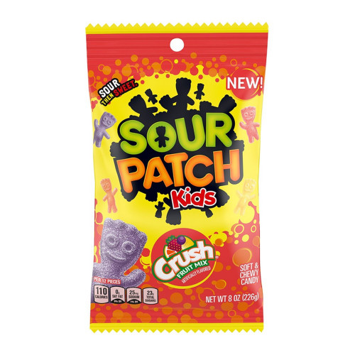 detail Sour Patch Kids Crush Fruit Mix 226 g