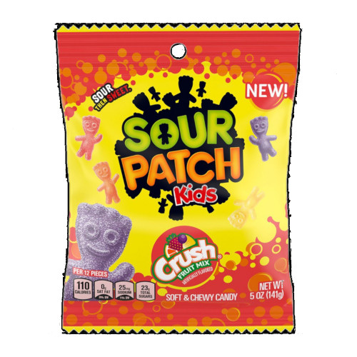 detail Sour Patch Kids Crush Fruit Mix 141 g