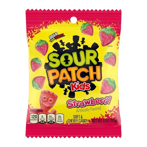 detail Sour Patch Kids Strawberry 141 g