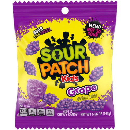 detail Sour Patch Kids Grape 143 g