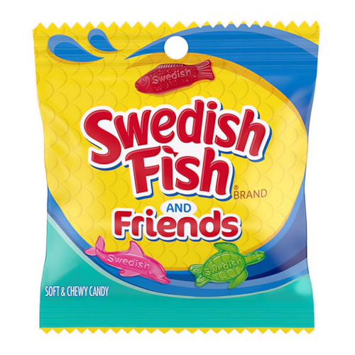 detail Swedish Fish Friends 144 g