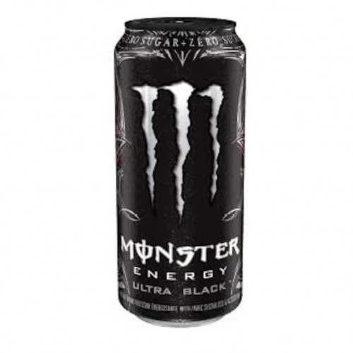 detail Monster Energy Ultra Black 473 ml