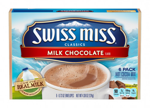 detail Swiss Miss Milk Chocolate 124 g