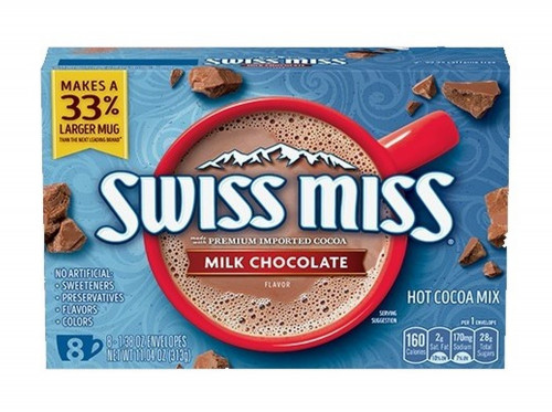 detail Swiss Miss Milk Chocolate 313 g
