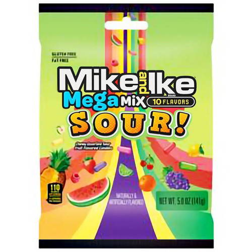 detail Mike&Ike Mega Mix Sour Bag 141 g