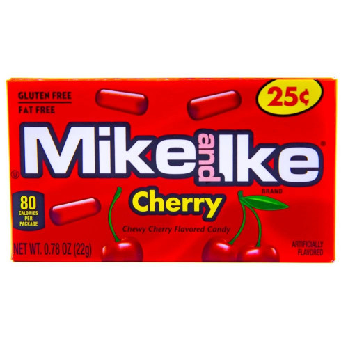 detail Mike&Ike Cherry 22 g