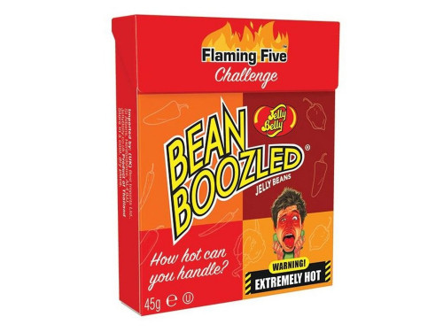 detail Jelly Belly Bean Boozled Flaming Five 45 g