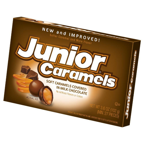 detail Junior Caramels 102 g