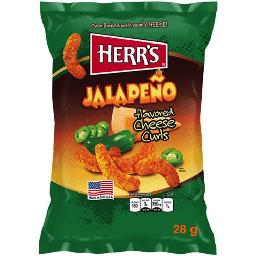 detail Herr´s Jalapeno Cheese Curls 28 g