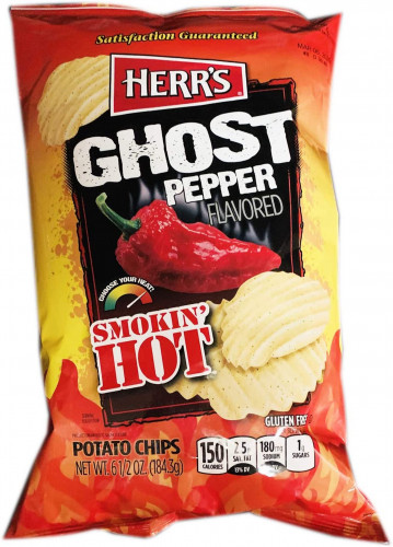 detail Herr´s Ghost Pepper Potato Chips 170 g (MHD - 03.09.2023)