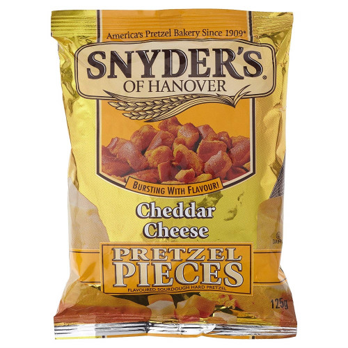 detail Snyders Pretzels - Cheddar Cheese 125 g