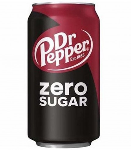 detail Dr. Pepper Zero Sugar 355 ml